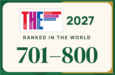 THE World University Rankings 2027: 701-800